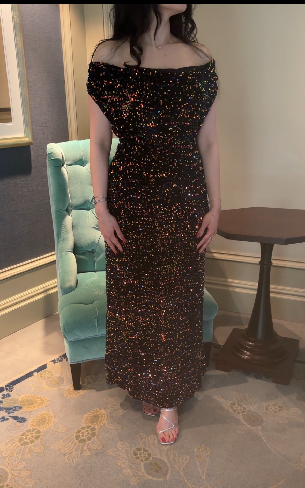 Luna gown - midnight